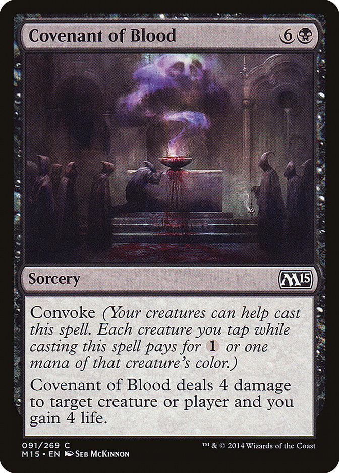 Covenant of Blood [Magic 2015] | Boutique FDB TCG