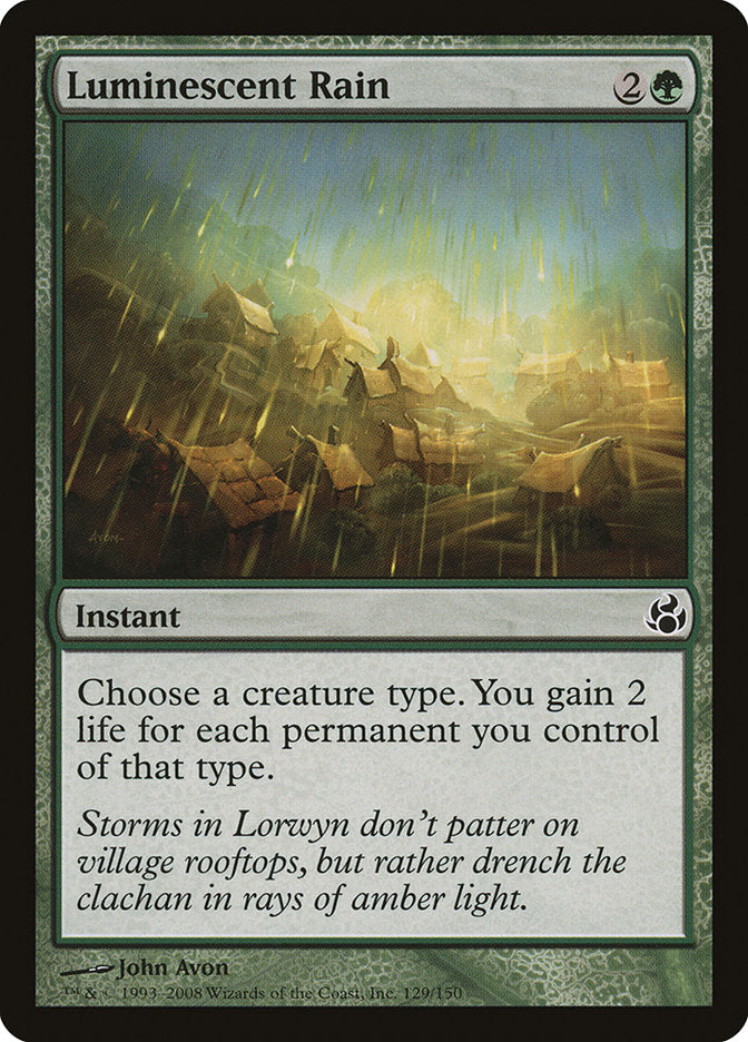 Luminescent Rain [Morningtide] | Boutique FDB TCG