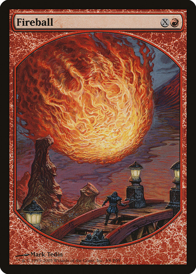 Fireball [Magic Player Rewards 2005] | Boutique FDB TCG