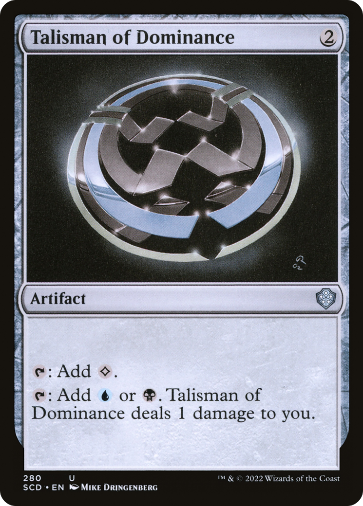 Talisman of Dominance [Starter Commander Decks] | Boutique FDB TCG
