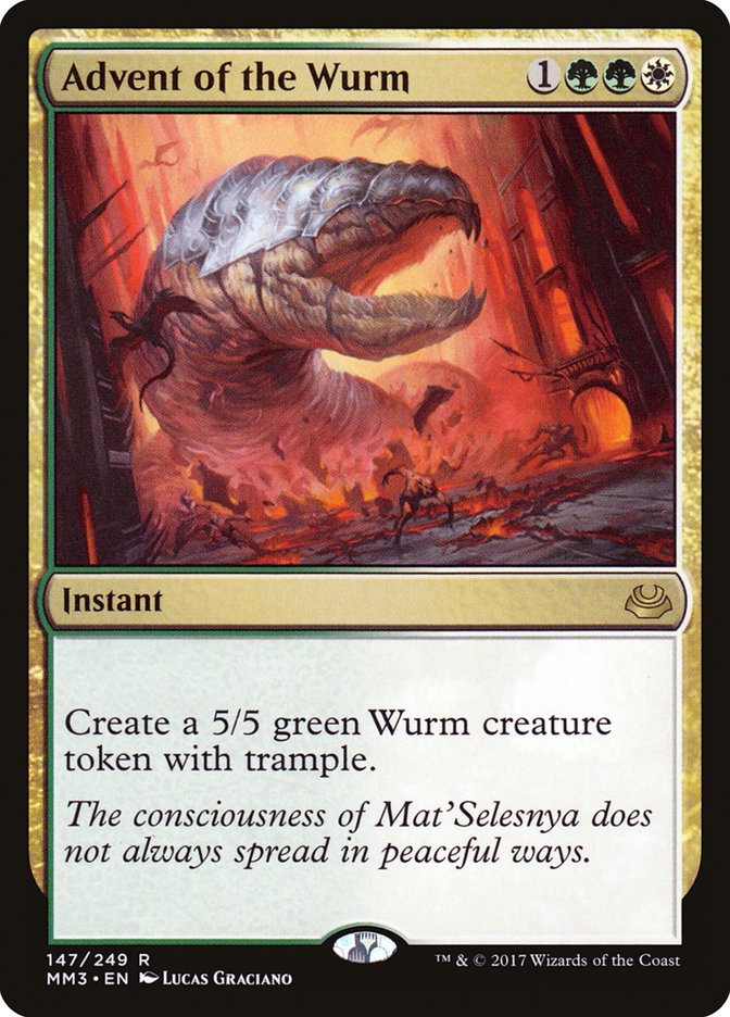 Advent of the Wurm [Modern Masters 2017] | Boutique FDB TCG