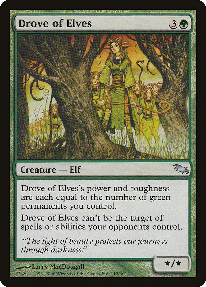 Drove of Elves [Shadowmoor] | Boutique FDB TCG