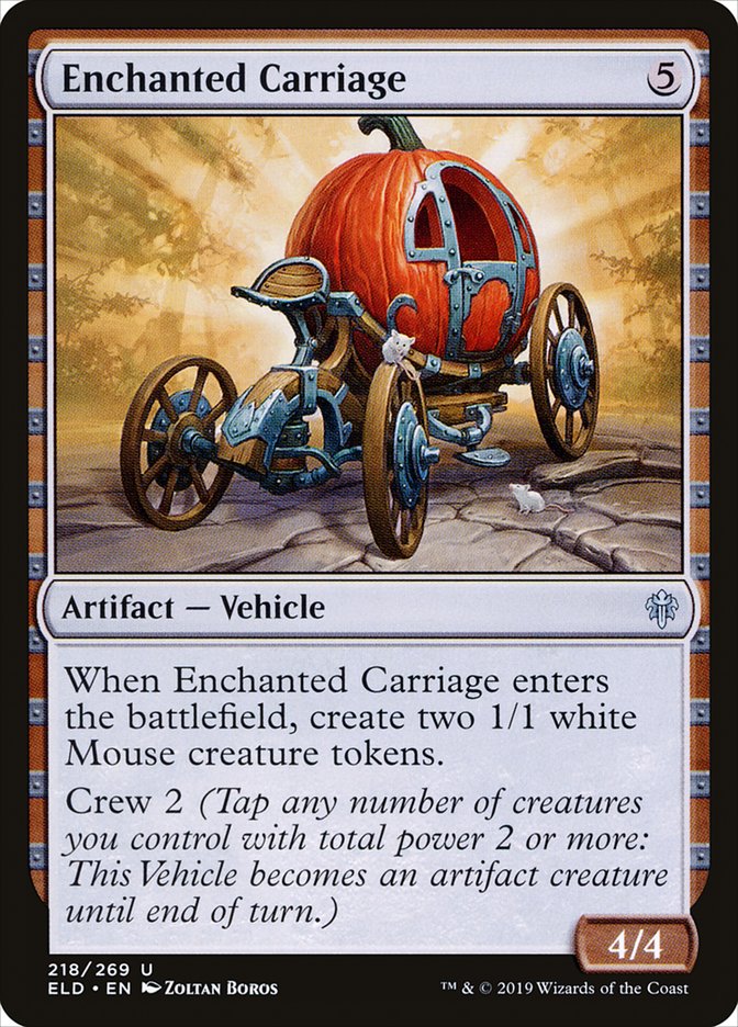 Enchanted Carriage [Throne of Eldraine] | Boutique FDB TCG