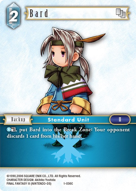 Bard (Luneth) [Opus I] | Boutique FDB TCG