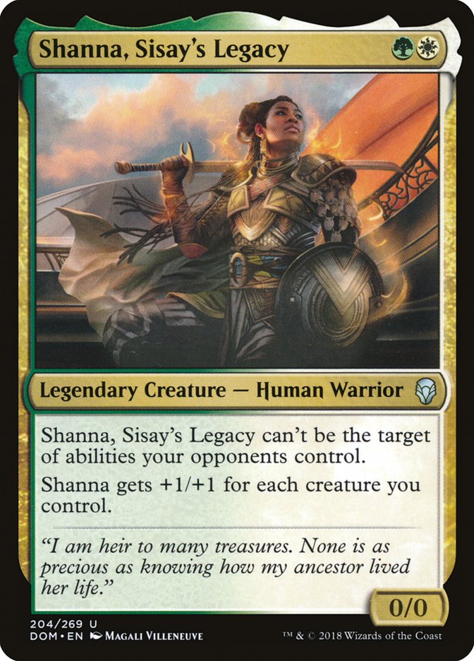 Shanna, Sisay's Legacy [Dominaria] | Boutique FDB TCG