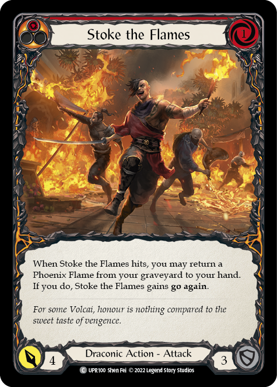 Stoke the Flames [UPR100] (Uprising) | Boutique FDB TCG