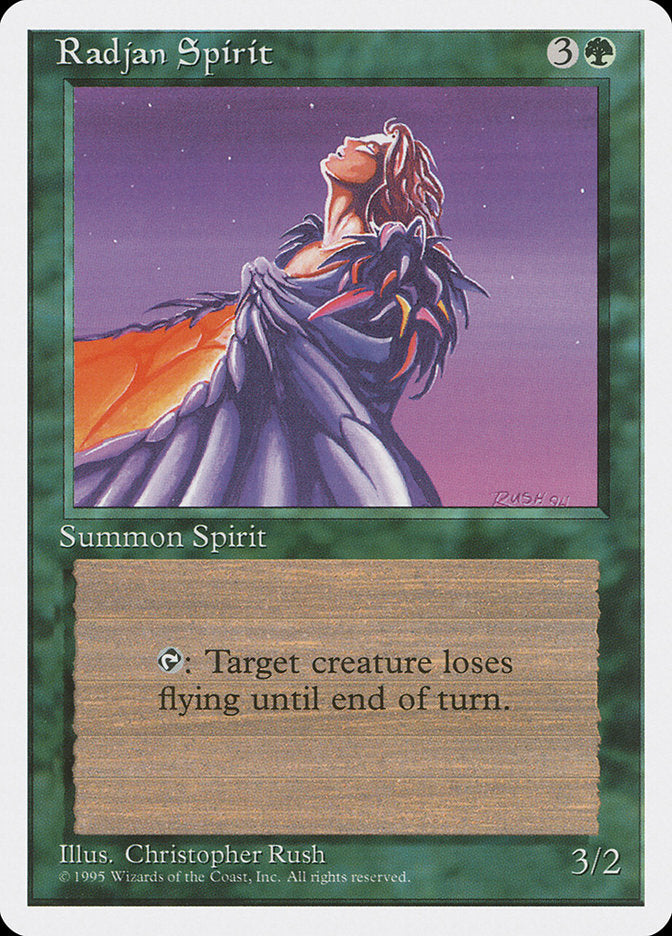 Radjan Spirit [Fourth Edition] | Boutique FDB TCG