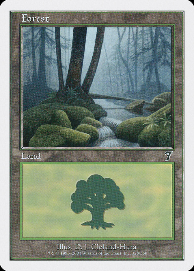 Forest (328) [Seventh Edition] | Boutique FDB TCG