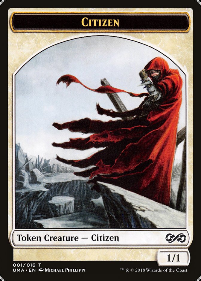 Citizen Token [Ultimate Masters Tokens] | Boutique FDB TCG