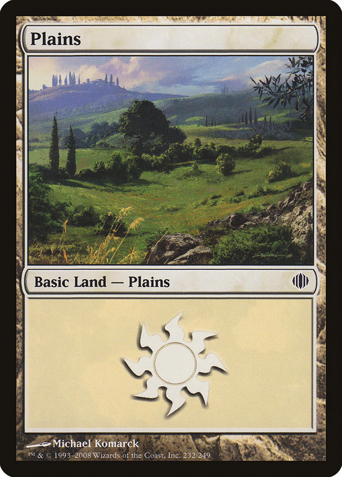 Plains (232) [Shards of Alara] | Boutique FDB TCG