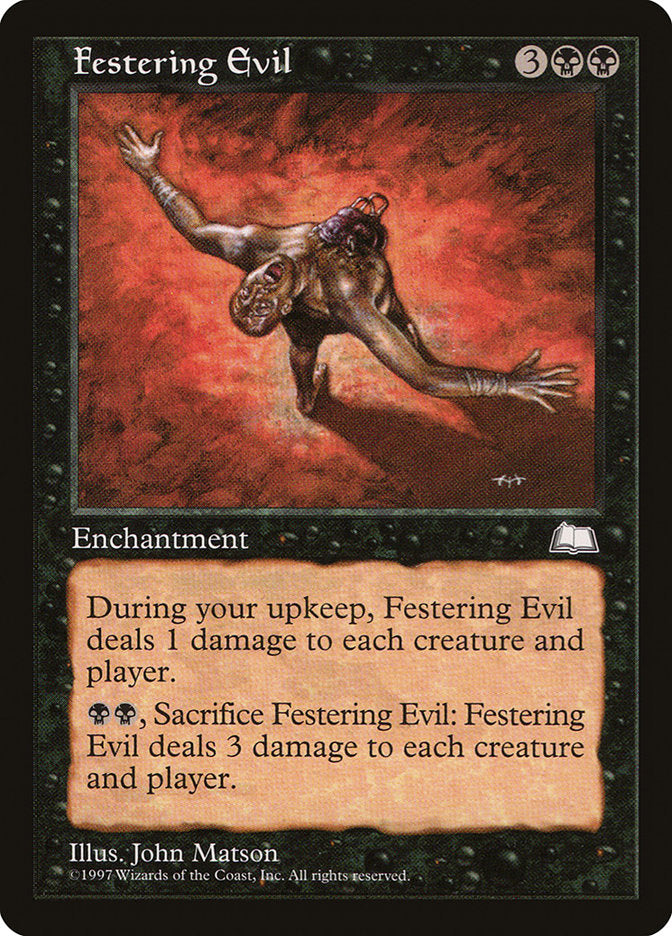 Festering Evil [Weatherlight] | Boutique FDB TCG