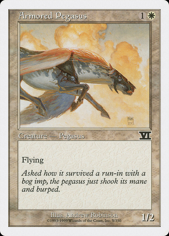 Armored Pegasus [Classic Sixth Edition] | Boutique FDB TCG