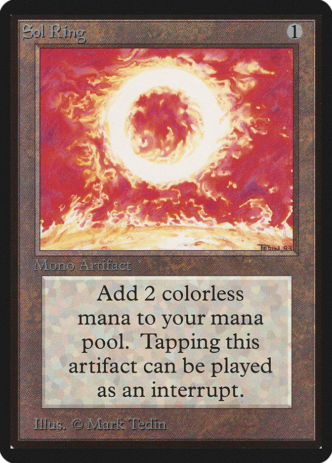 Sol Ring [Beta Edition] | Boutique FDB TCG