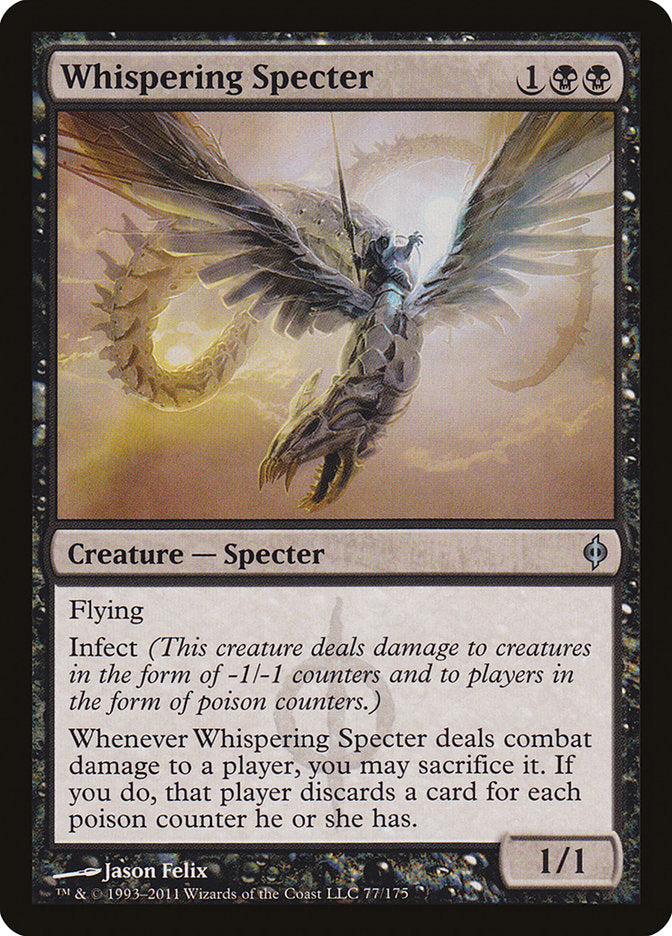 Whispering Specter [New Phyrexia] | Boutique FDB TCG