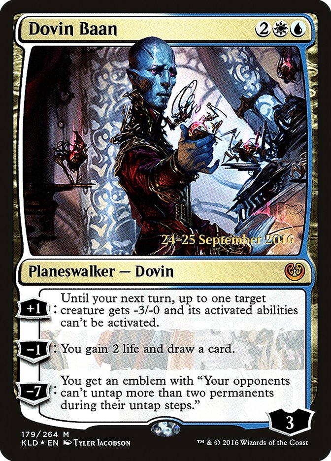 Dovin Baan [Kaladesh Prerelease Promos] | Boutique FDB TCG