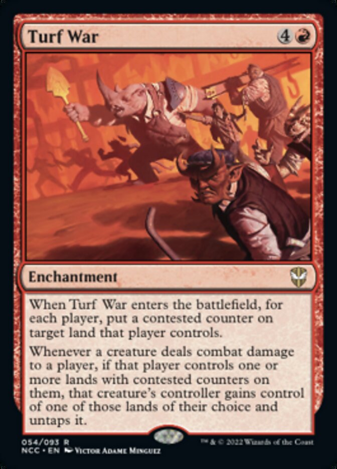 Turf War [Streets of New Capenna Commander] | Boutique FDB TCG