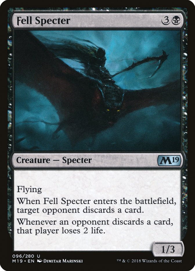 Fell Specter [Core Set 2019] | Boutique FDB TCG