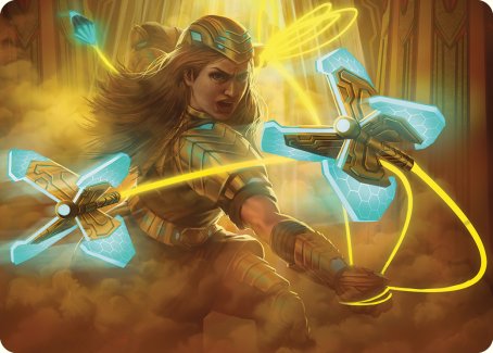 Bladehold War-Whip Art Card [Phyrexia: All Will Be One Art Series] | Boutique FDB TCG