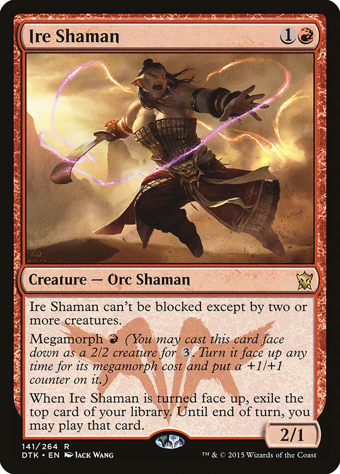 Ire Shaman [Dragons of Tarkir] | Boutique FDB TCG