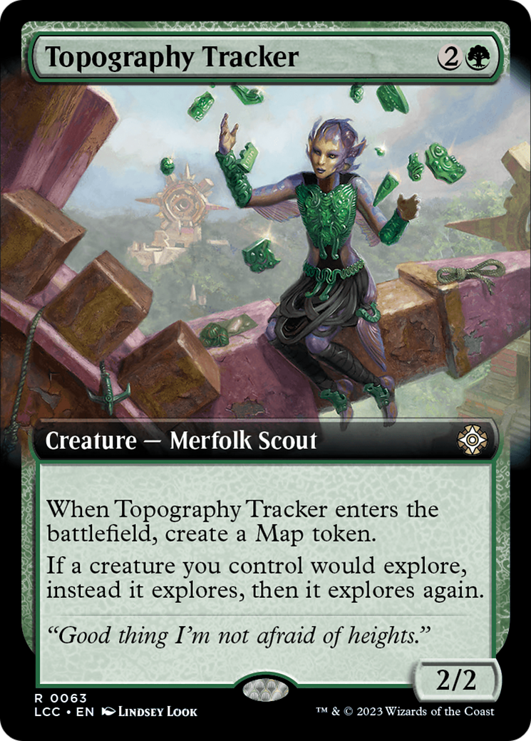 Topography Tracker (Extended Art) [The Lost Caverns of Ixalan Commander] | Boutique FDB TCG