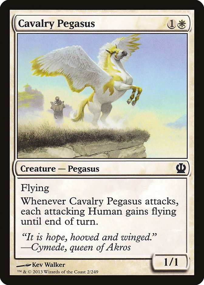 Cavalry Pegasus [Theros] | Boutique FDB TCG