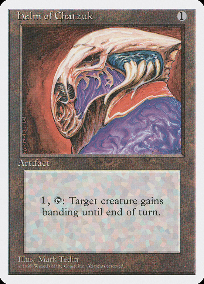 Helm of Chatzuk [Fourth Edition] | Boutique FDB TCG