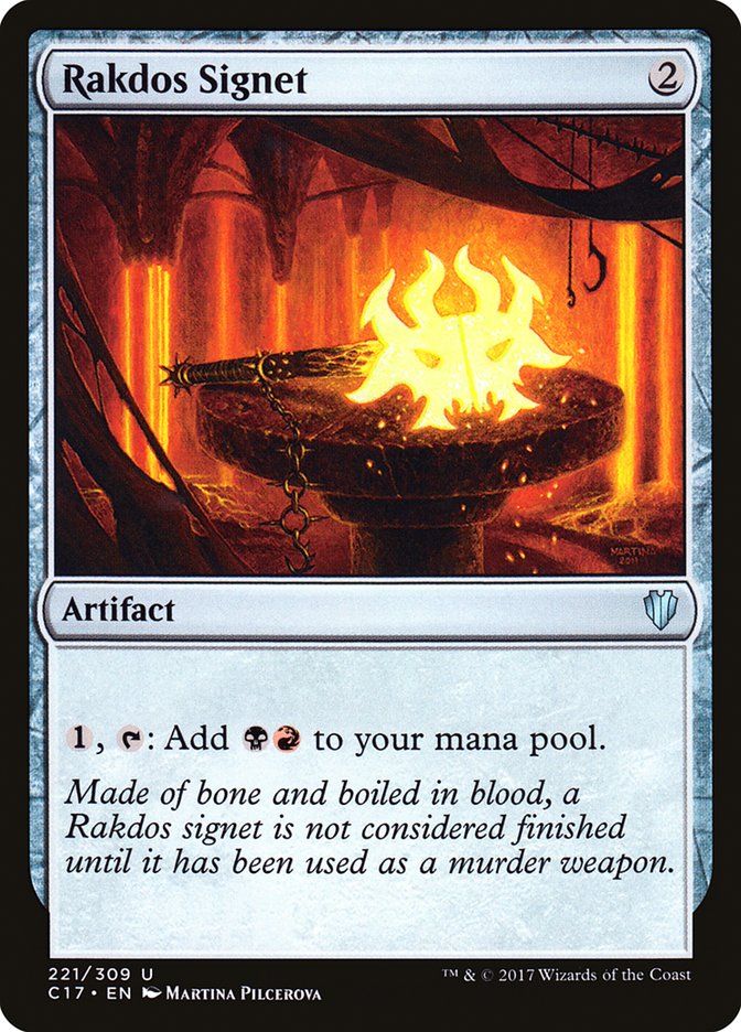 Rakdos Signet [Commander 2017] | Boutique FDB TCG