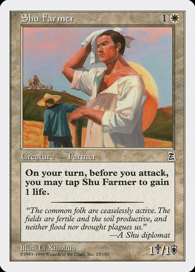 Shu Farmer [Portal Three Kingdoms] | Boutique FDB TCG