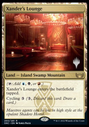 Xander's Lounge (Promo Pack) [Streets of New Capenna Promos] | Boutique FDB TCG