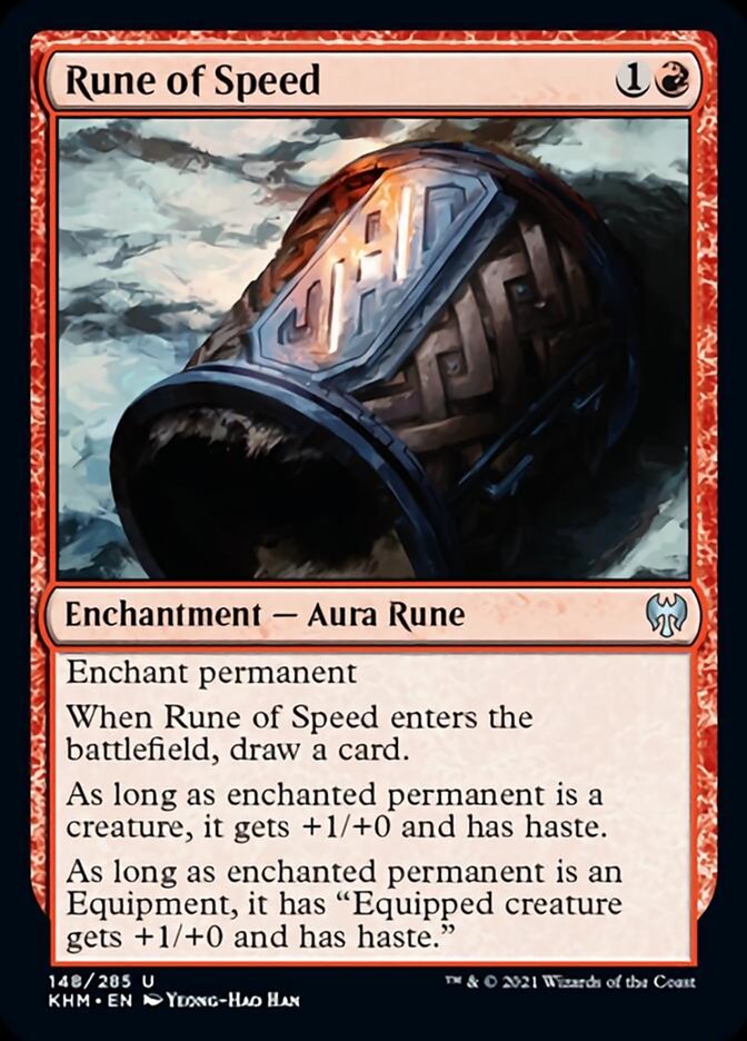 Rune of Speed [Kaldheim] | Boutique FDB TCG