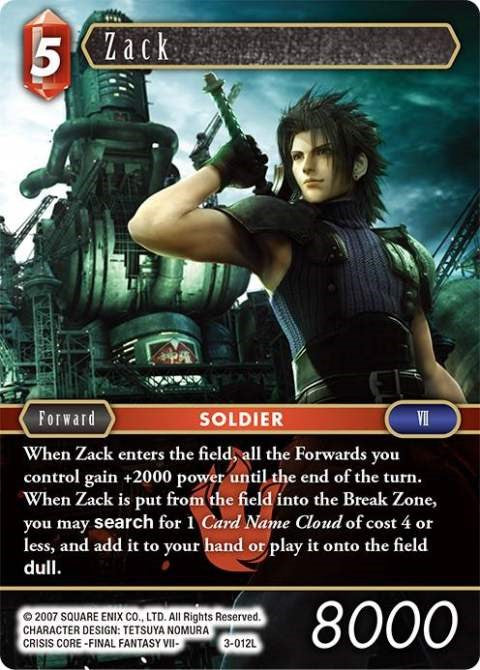 Zack [Opus III] | Boutique FDB TCG