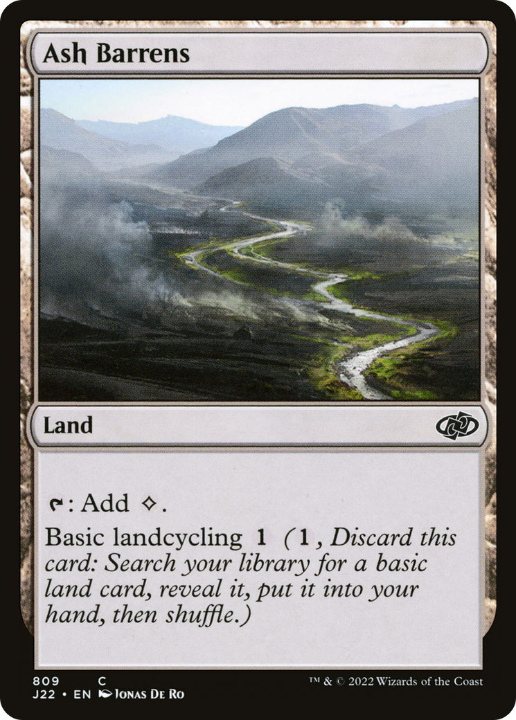 Ash Barrens [Jumpstart 2022] | Boutique FDB TCG