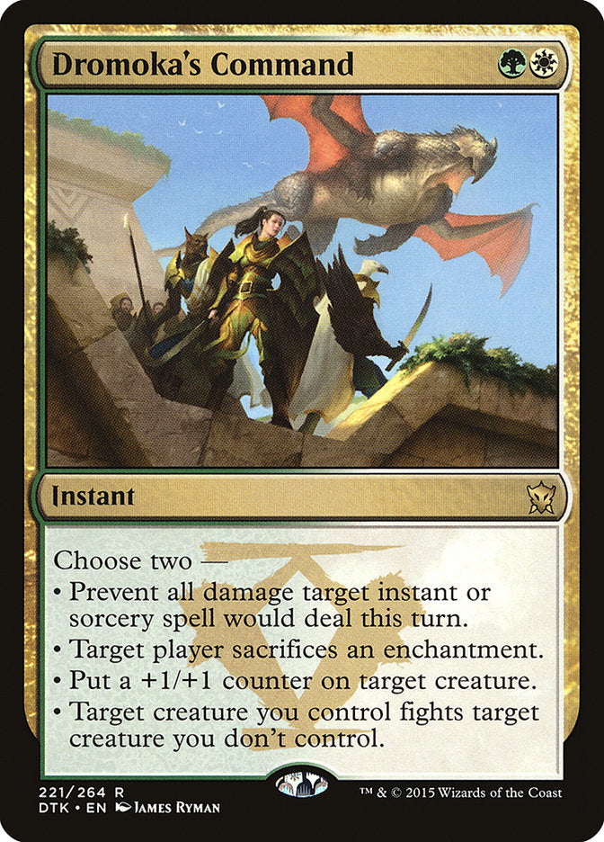 Dromoka's Command [Dragons of Tarkir] | Boutique FDB TCG