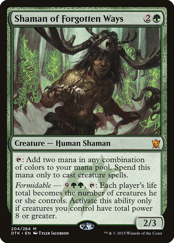 Shaman of Forgotten Ways [Dragons of Tarkir] | Boutique FDB TCG