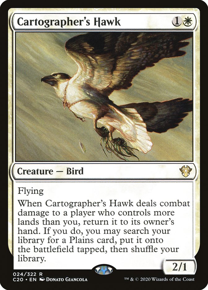 Cartographer's Hawk [Commander 2020] | Boutique FDB TCG