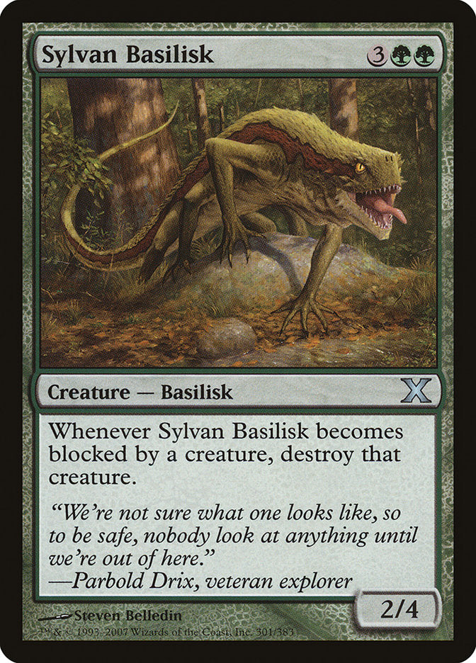 Sylvan Basilisk [Tenth Edition] | Boutique FDB TCG