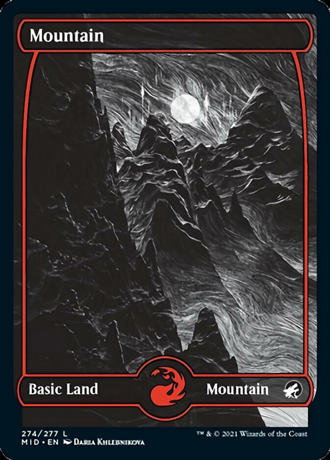 Mountain (274) [Innistrad: Midnight Hunt] | Boutique FDB TCG