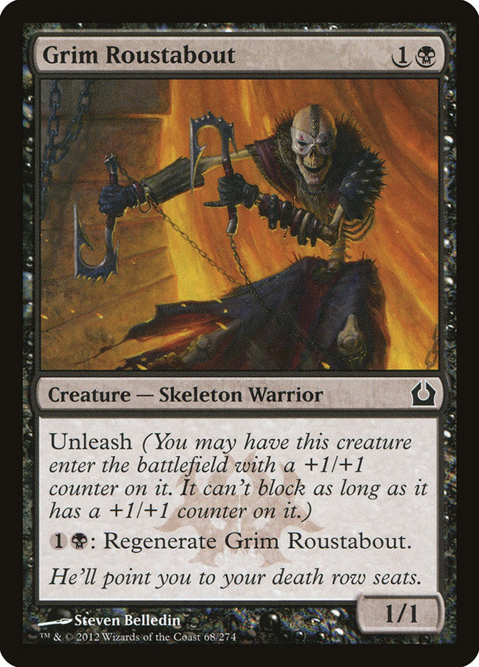 Grim Roustabout [Return to Ravnica] | Boutique FDB TCG