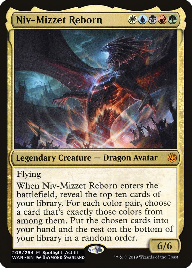 Niv-Mizzet Reborn [War of the Spark] | Boutique FDB TCG