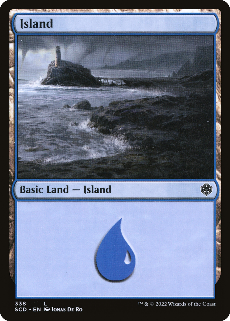 Island (338) [Starter Commander Decks] | Boutique FDB TCG