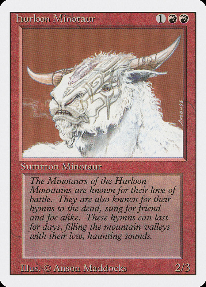 Hurloon Minotaur [Revised Edition] | Boutique FDB TCG