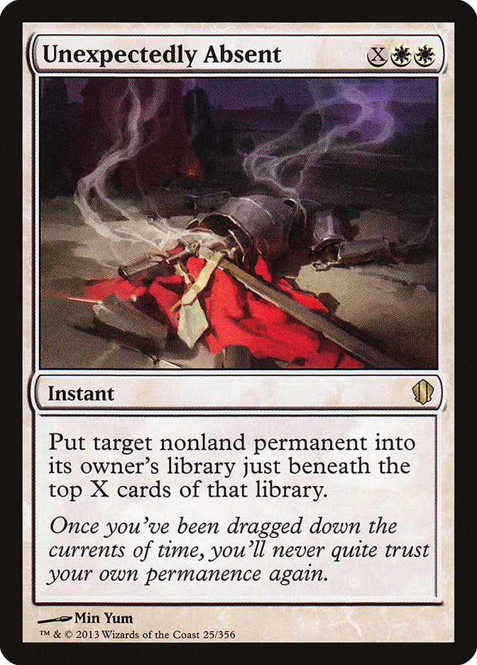 Unexpectedly Absent [Commander 2013] | Boutique FDB TCG