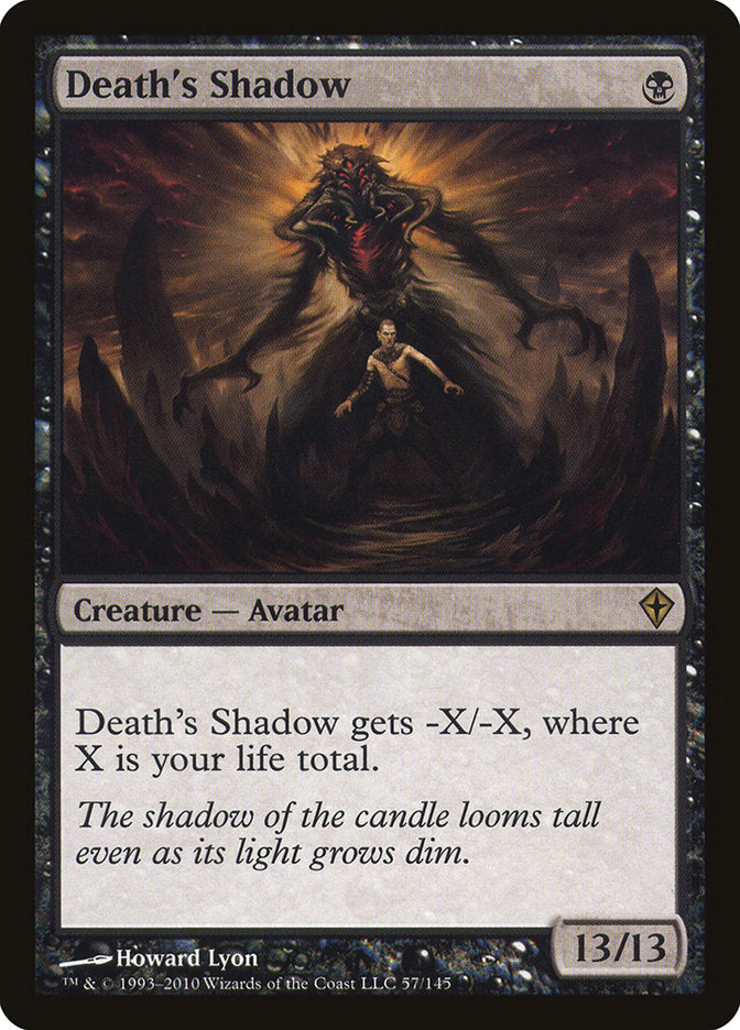 Death's Shadow [Worldwake] | Boutique FDB TCG
