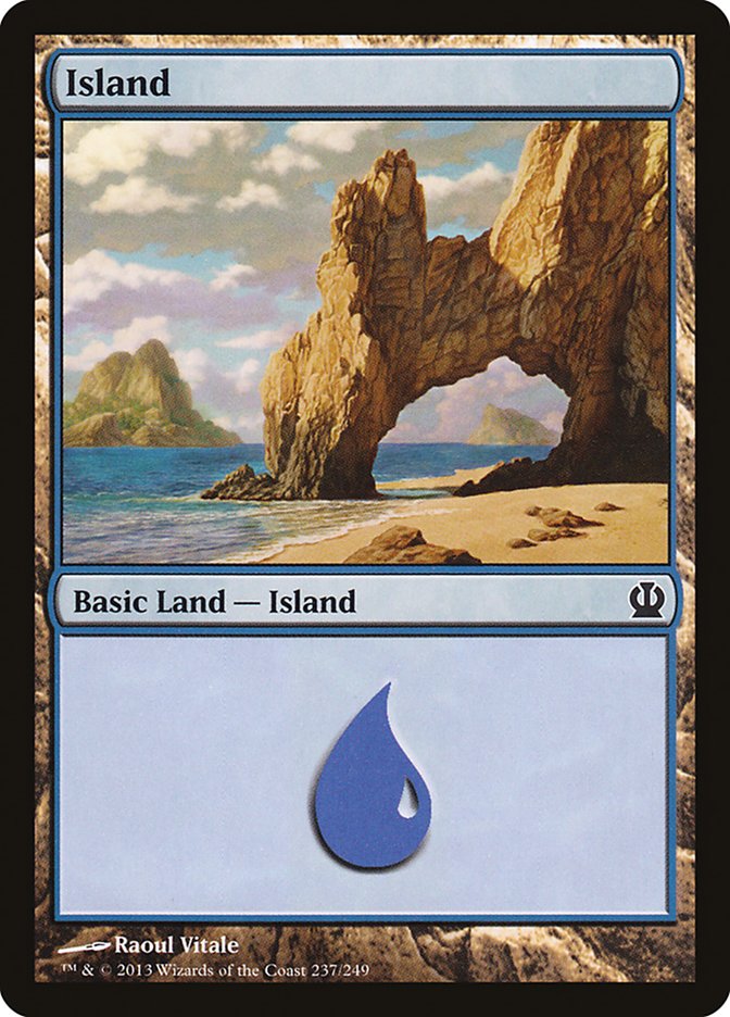 Island (237) [Theros] | Boutique FDB TCG