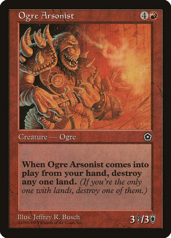 Ogre Arsonist [Portal Second Age] | Boutique FDB TCG