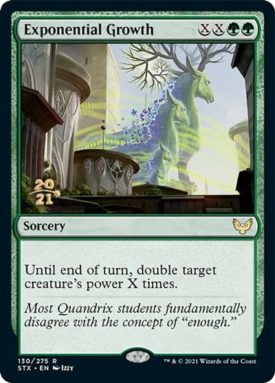 Exponential Growth [Strixhaven: School of Mages Prerelease Promos] | Boutique FDB TCG