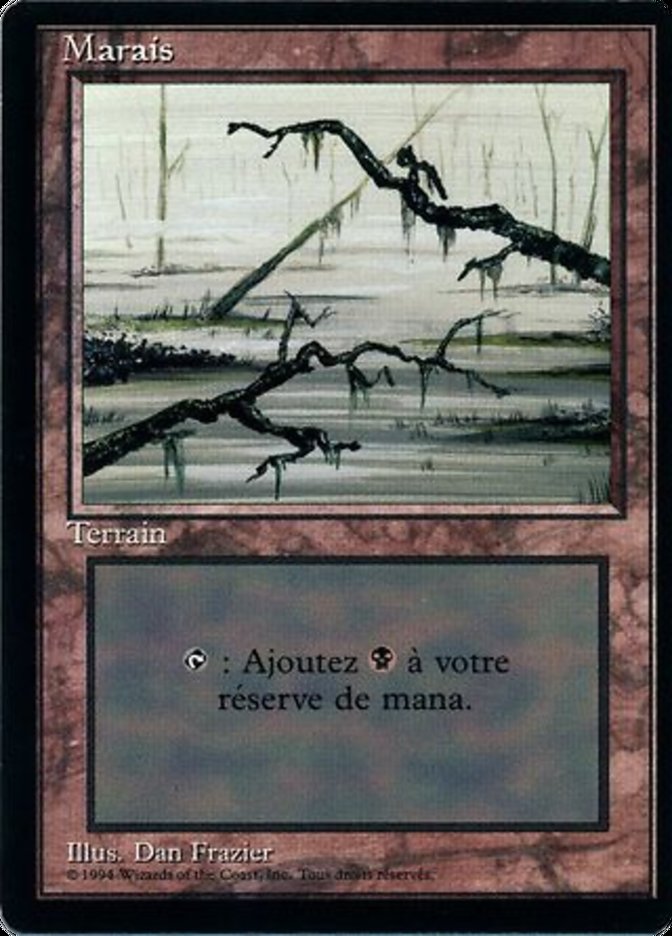 Swamp (C) [Foreign Black Border] | Boutique FDB TCG