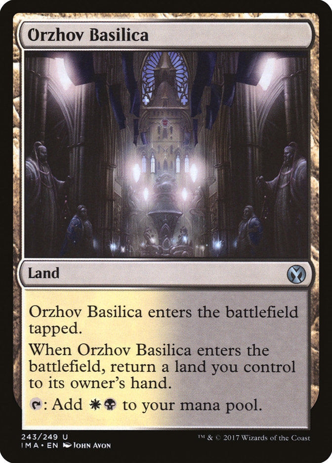 Orzhov Basilica [Iconic Masters] | Boutique FDB TCG