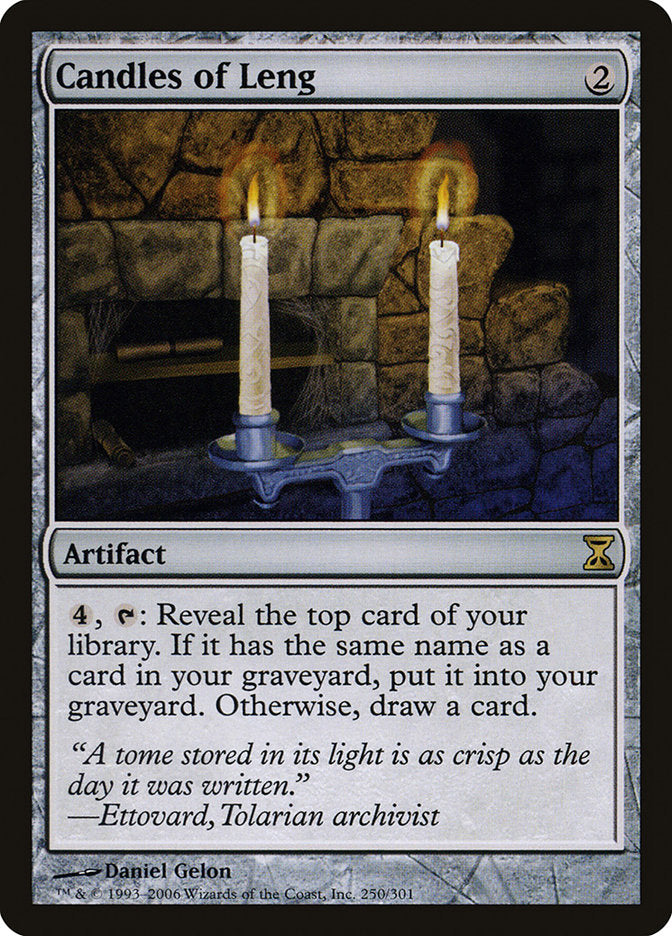 Candles of Leng [Time Spiral] | Boutique FDB TCG