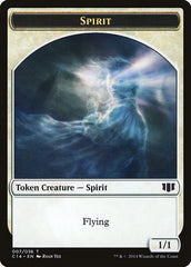 Soldier // Spirit Double-Sided Token [Commander 2014 Tokens] | Boutique FDB TCG